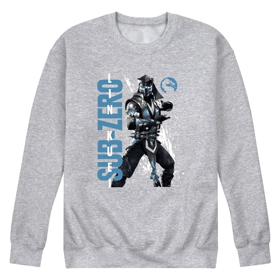 Mortal Kombat - Sub Zero Lin Kuei - Adult Crew Fleece