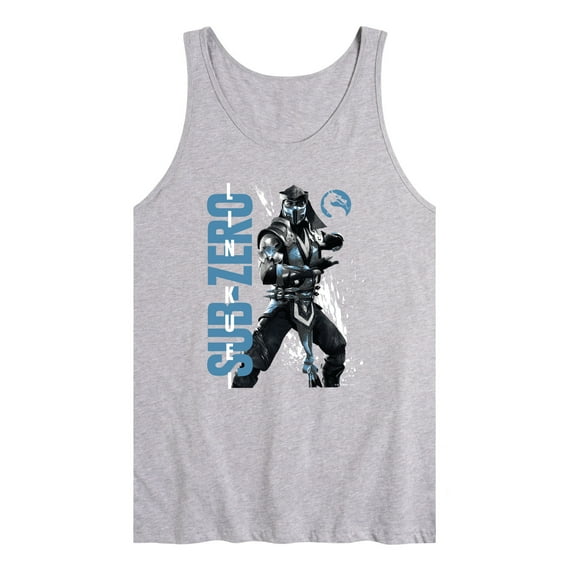 Mortal Kombat - Sub Zero Lin Kuei - Adult Jersey Tank