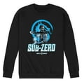 thumbnail image 1 of Mortal Kombat - Sub Zero Mk1 - Adult Crew Fleece, 1 of 5