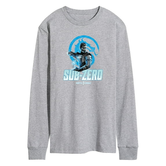 Mortal Kombat - Sub Zero Mk1 - Adult Long Sleeve Tee