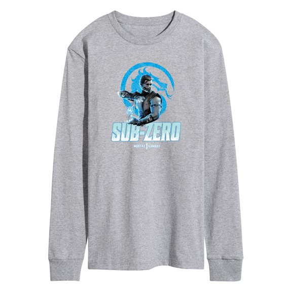 Mortal Kombat - Sub Zero Mk1 - Adult Long Sleeve Tee