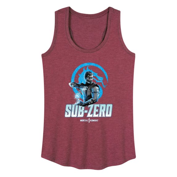 Mortal Kombat - Sub Zero Mk1 - Women's Racerback Tank Top
