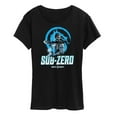 thumbnail image 1 of Mortal Kombat - Sub Zero Mk1 - Women's Short Sleeve Graphic T-Shirt, 1 of 5
