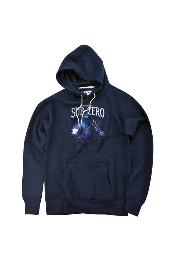 Sub-Zero Unisex Adult Slim Fit Pull-Over Heather Hoodie, Navy, Medium