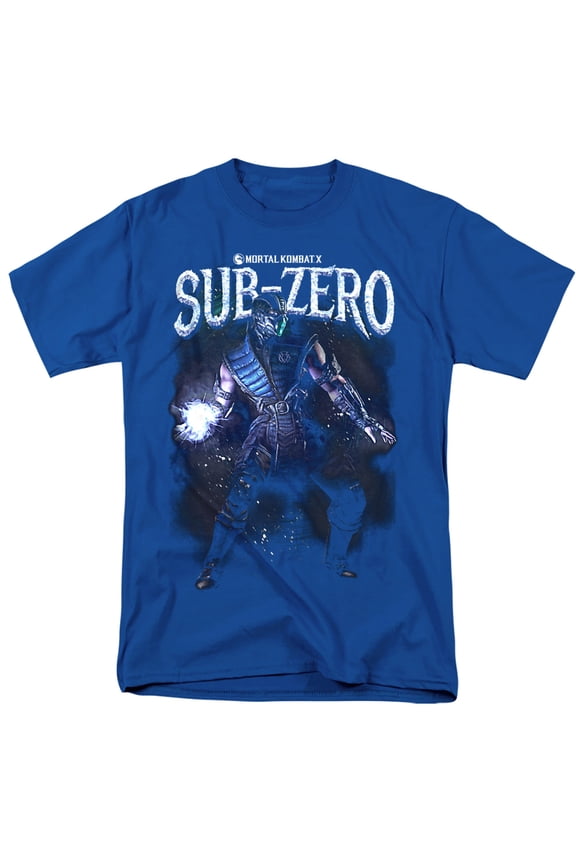 Sub-Zero Unisex Adult T Shirt, Royal, 6X Large