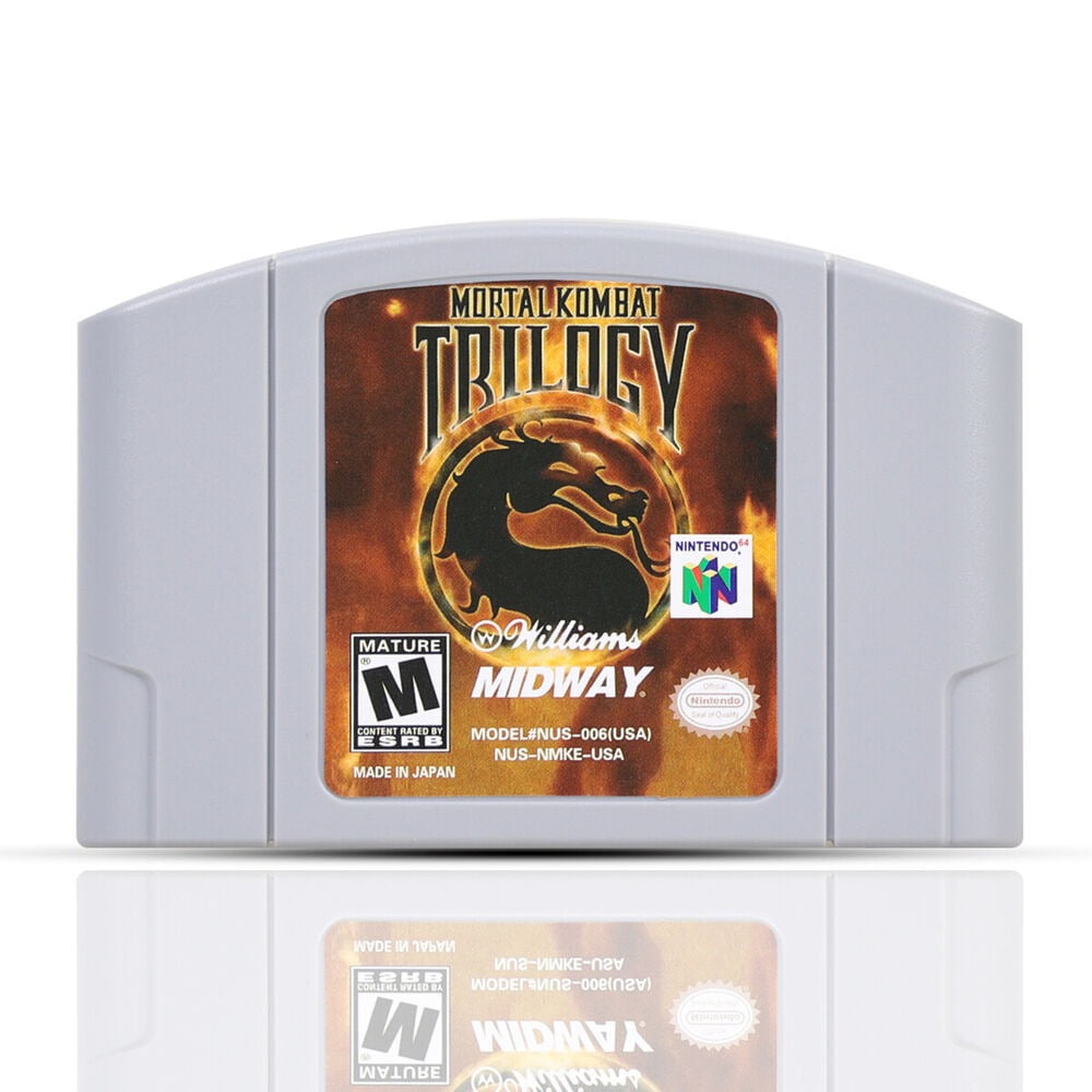 Mortal Kombat Trilogy For Nintendo 64 Video Games Brand New Rating: E-Everyone