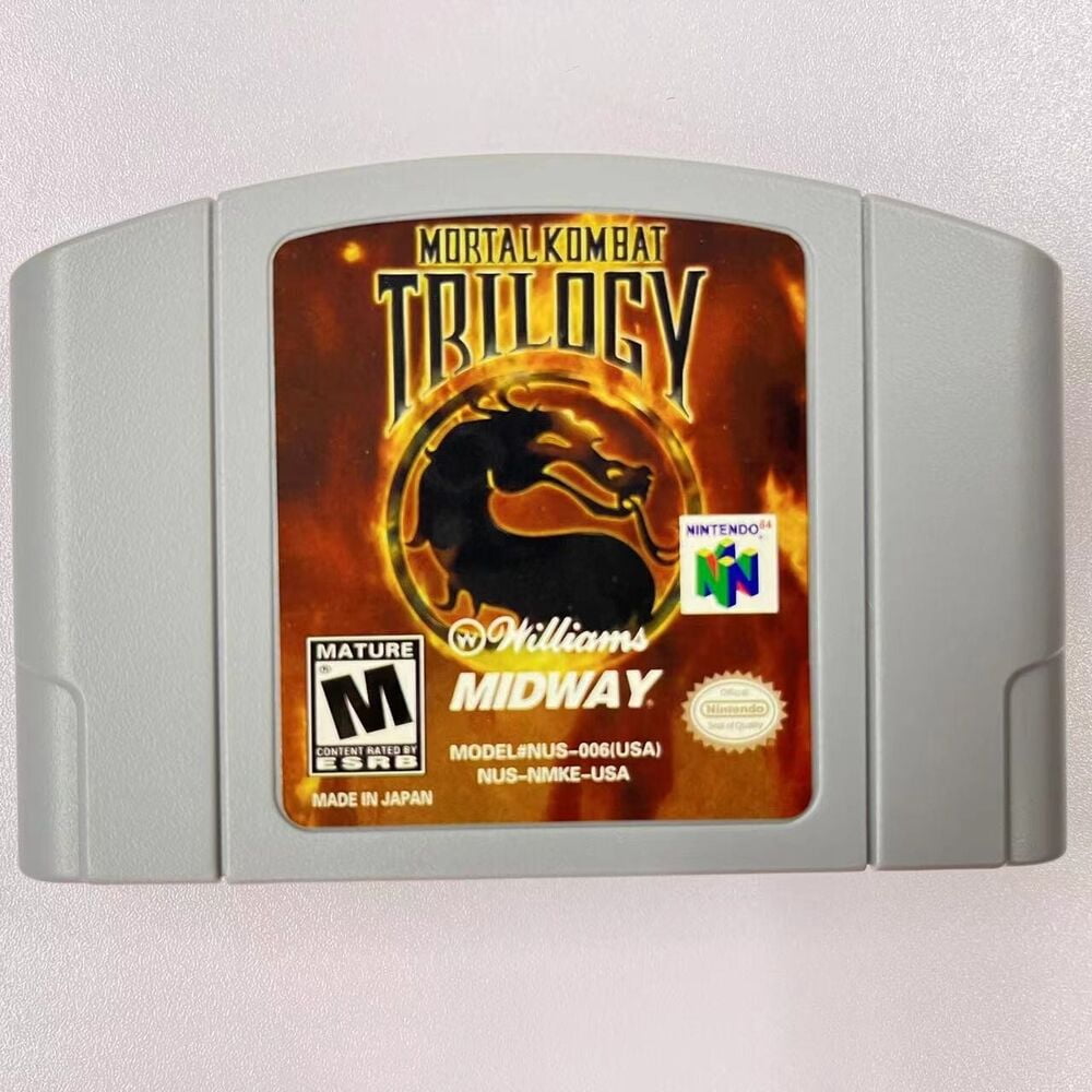 Mortal Kombat Trilogy for Nintendo N64 Game Card - Walmart.com