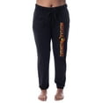 thumbnail image 1 of Mortal Kombat Women's Dragon Script Logo Jogger Lounge Pajama Pants, 1 of 5