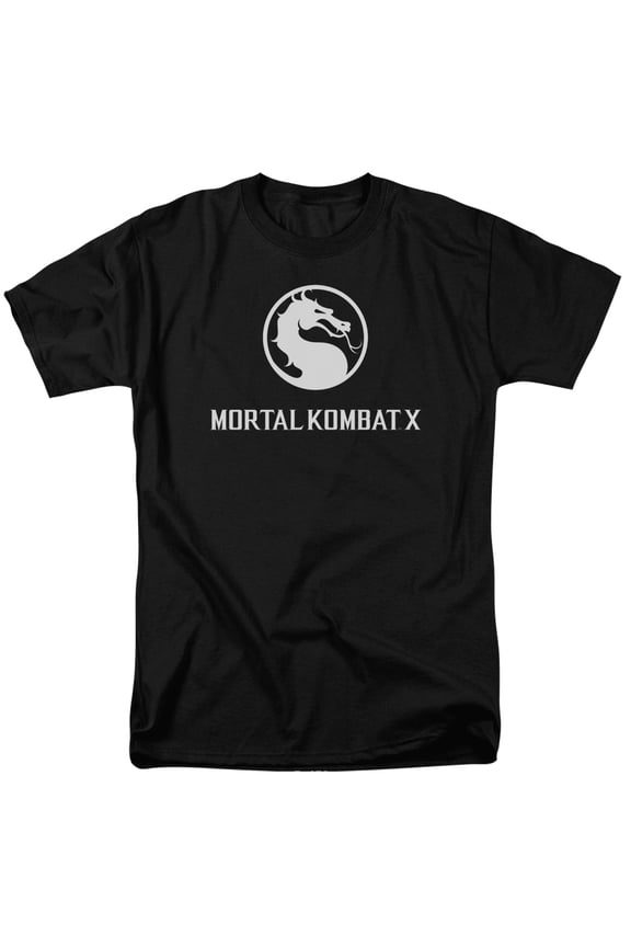 Mortal Kombat X Dragon Logo Officially Licensed Adult T Shirt