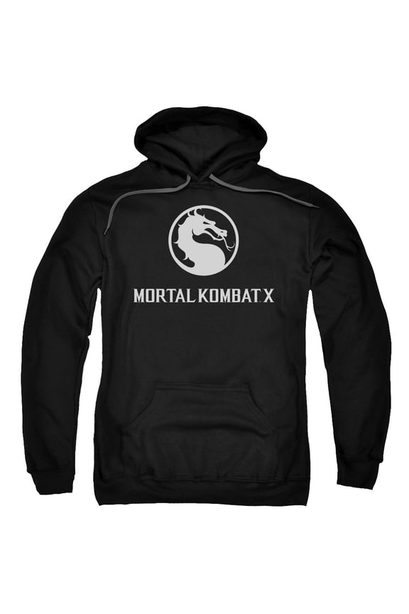 Mortal Kombat X - Dragon Logo - Pull-Over Hoodie - Medium
