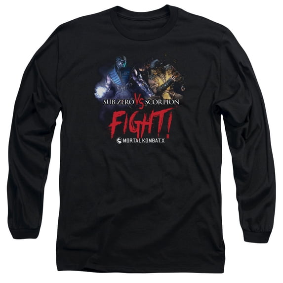 Mortal Kombat X - Fight - Long Sleeve Shirt - Medium