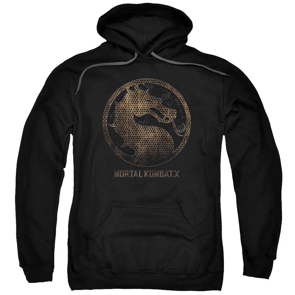 Mortal Kombat X Metal Seal Pull Over Hoodie XXXX Large