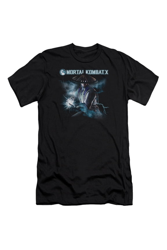 Mortal Kombat X - Raiden - Premium Slim Fit Short Sleeve Shirt - X-Large