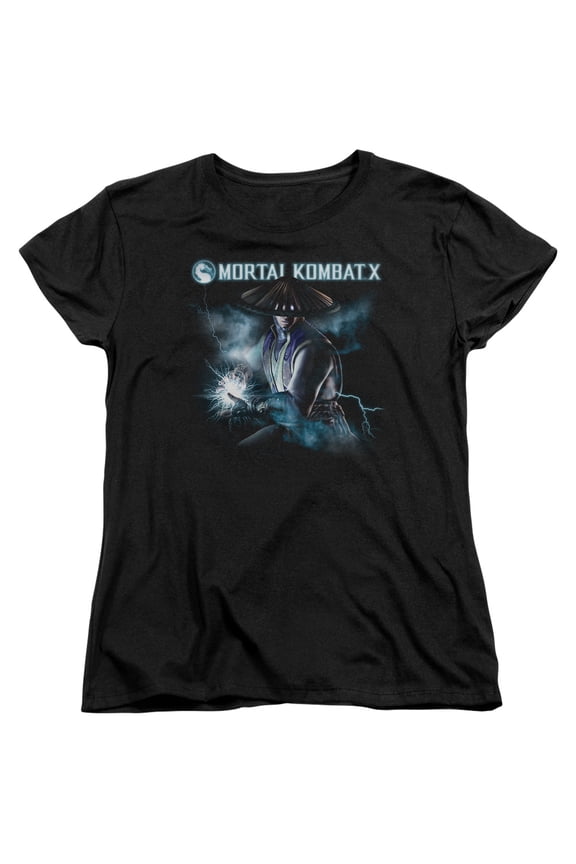 Mortal Kombat X - Raiden - Women's Short Sleeve Shirt - Large