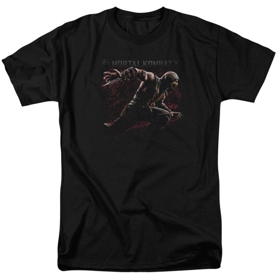 Mortal Kombat X - Scorpion Lunge - Short Sleeve Shirt - XXXX-Large