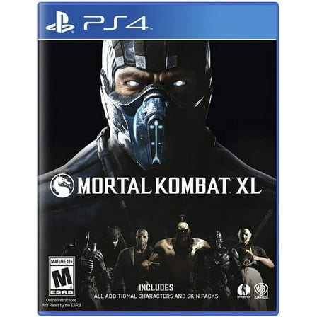 Mortal Kombat XL, Warner Bros, PlayStation 4, 883929527458