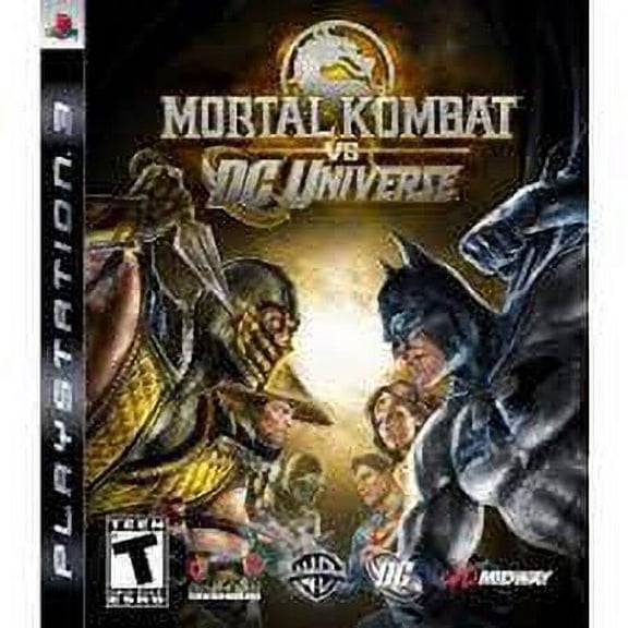 Pre-Owned Mortal Kombat vs DC Universe, PlayStation 3, Fighting Video Game, Parental Controls