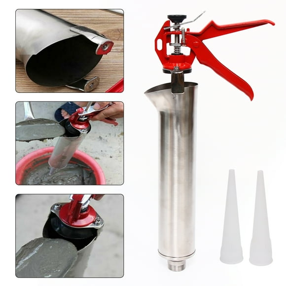 Mortar Pointing Grouting Gun Sprayer Applicator Tool for Cement Stainless Steel Mortar Caulk Gun