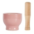 thumbnail image 1 of Mortar and Pestle Set Home Ceramic Garlic Pounding Bowl Kitchen Tools, 1 of 6