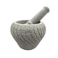 thumbnail image 1 of Mortar and Pestle Set Unpolished Heavy Granite Mortar and Pestels Enhanced Performance and Organic Appearance Pill Crusher Spice Grinder, 1 of 7
