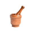 Mortar and Pestle Wood Wooden Mortar Pestle Grinding Bowl Set