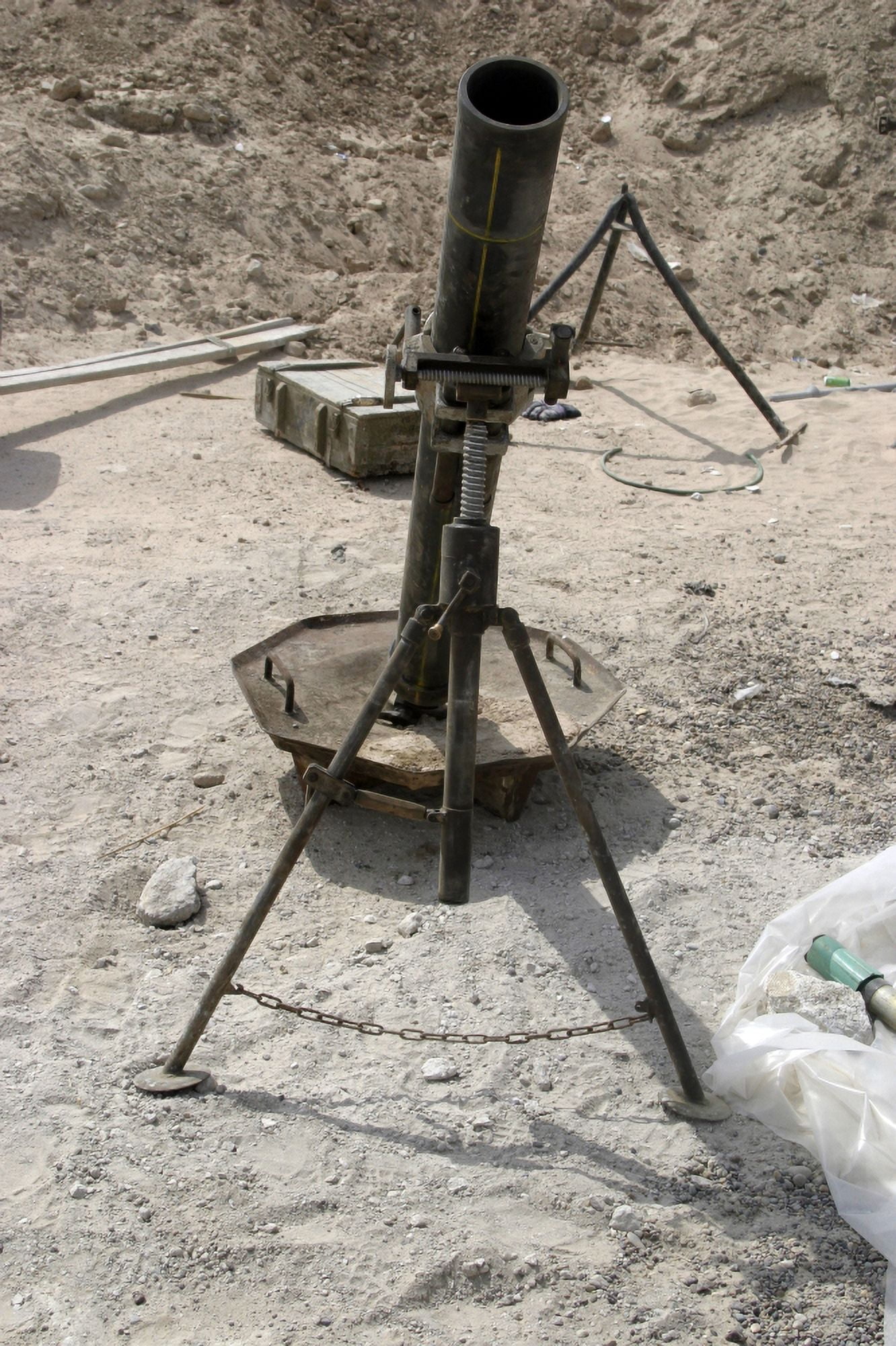 Mortar tubes Canvas Art - Stocktrek Images (23 x 34)