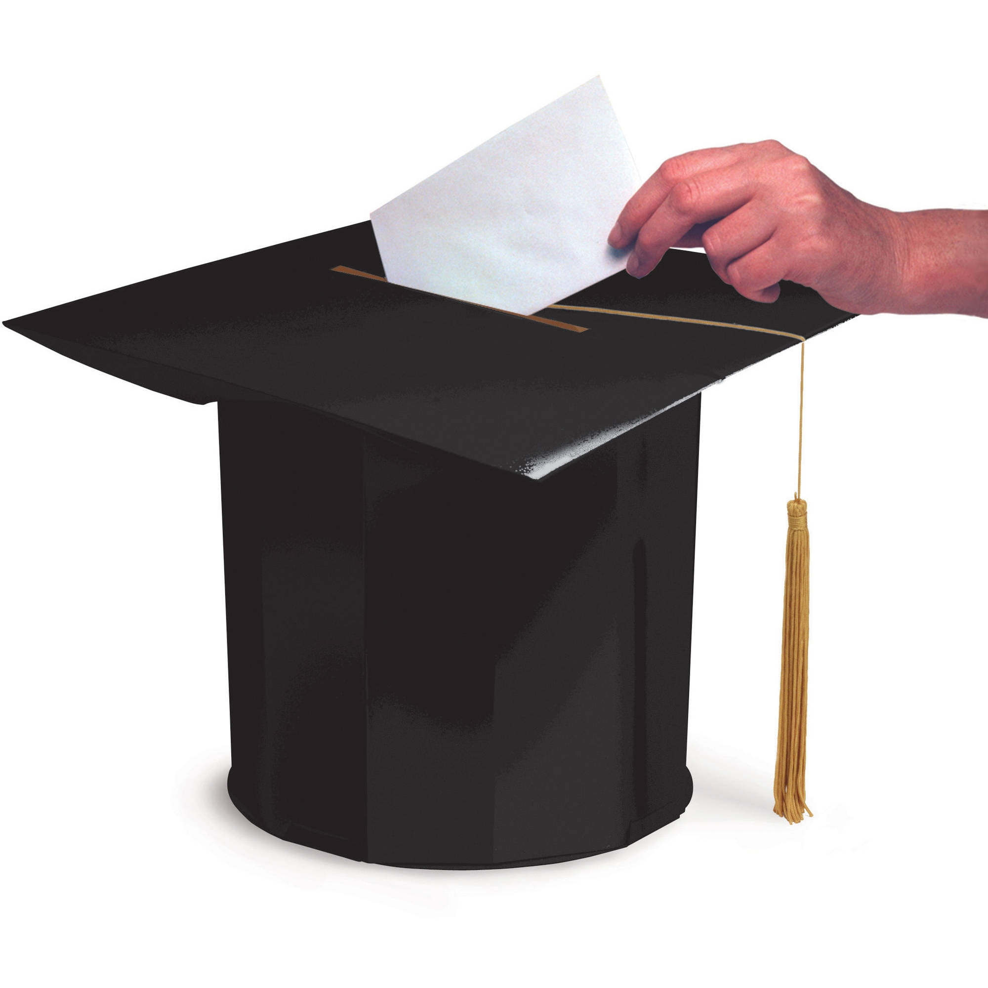 grad cap card box Blue Graduation Serves as both a practical card receiver and an eye Buy Black & Gold Grad