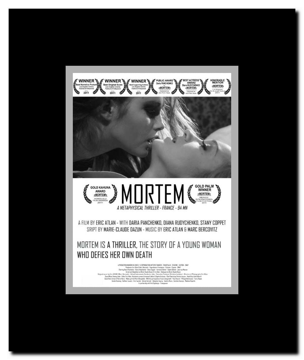 Mortem Framed Movie Poster