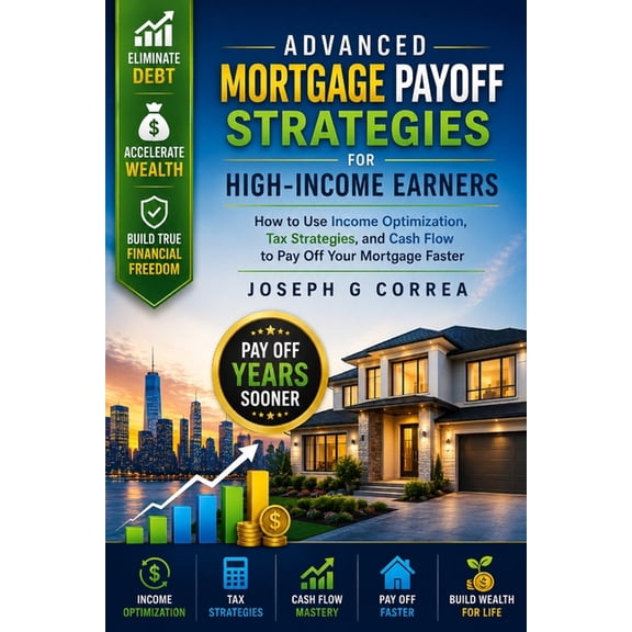 The Mortgage Payoff & Wealth Acceleratio Advanced Mortgage Payoff Strategies for High-Income Earners: How to Use Income Optimization, Tax Strategies, and Cash Fl, Book 8, (Paperback)