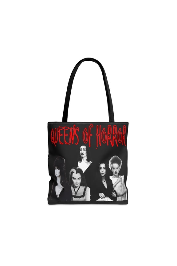 Morticia-Lily Munster-Bride of Frankenstein-Elvira-Vampira Tote Bag