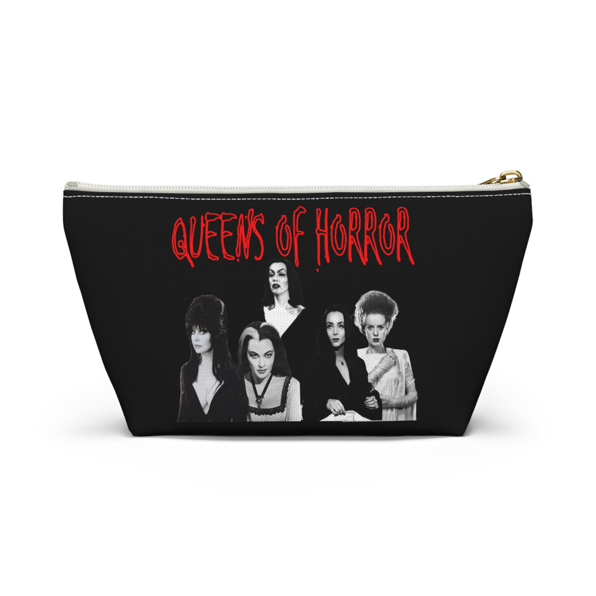 Morticia Lily Munster Makeup BagBride of Frankenstein Elvira Cosmetic Bag