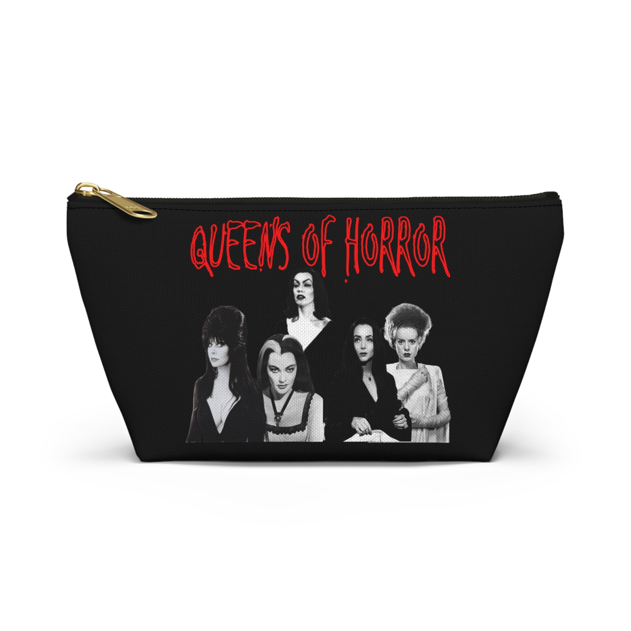 Morticia Lily Munster Makeup BagBride of Frankenstein Elvira Cosmetic Bag
