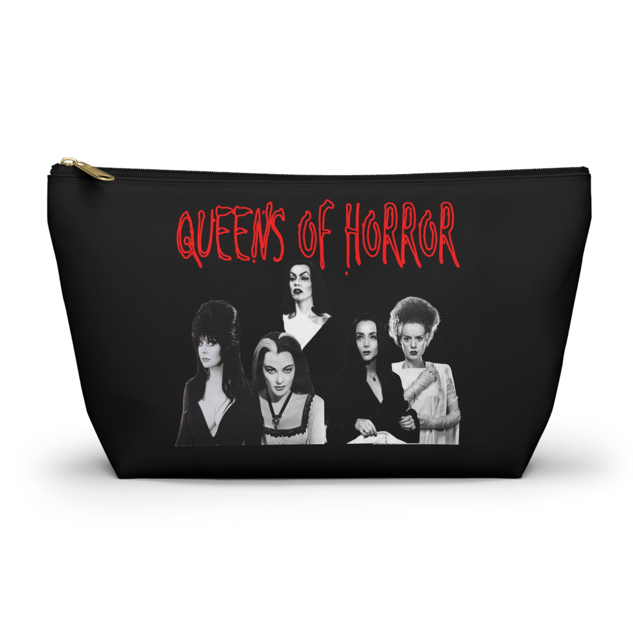 Morticia Lily Munster Makeup BagBride of Frankenstein Elvira Cosmetic Bag