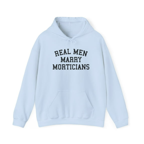 Mortician Husband Wife Wedding Engagement Hoodie, Gifts, Hooded Sweatshirt