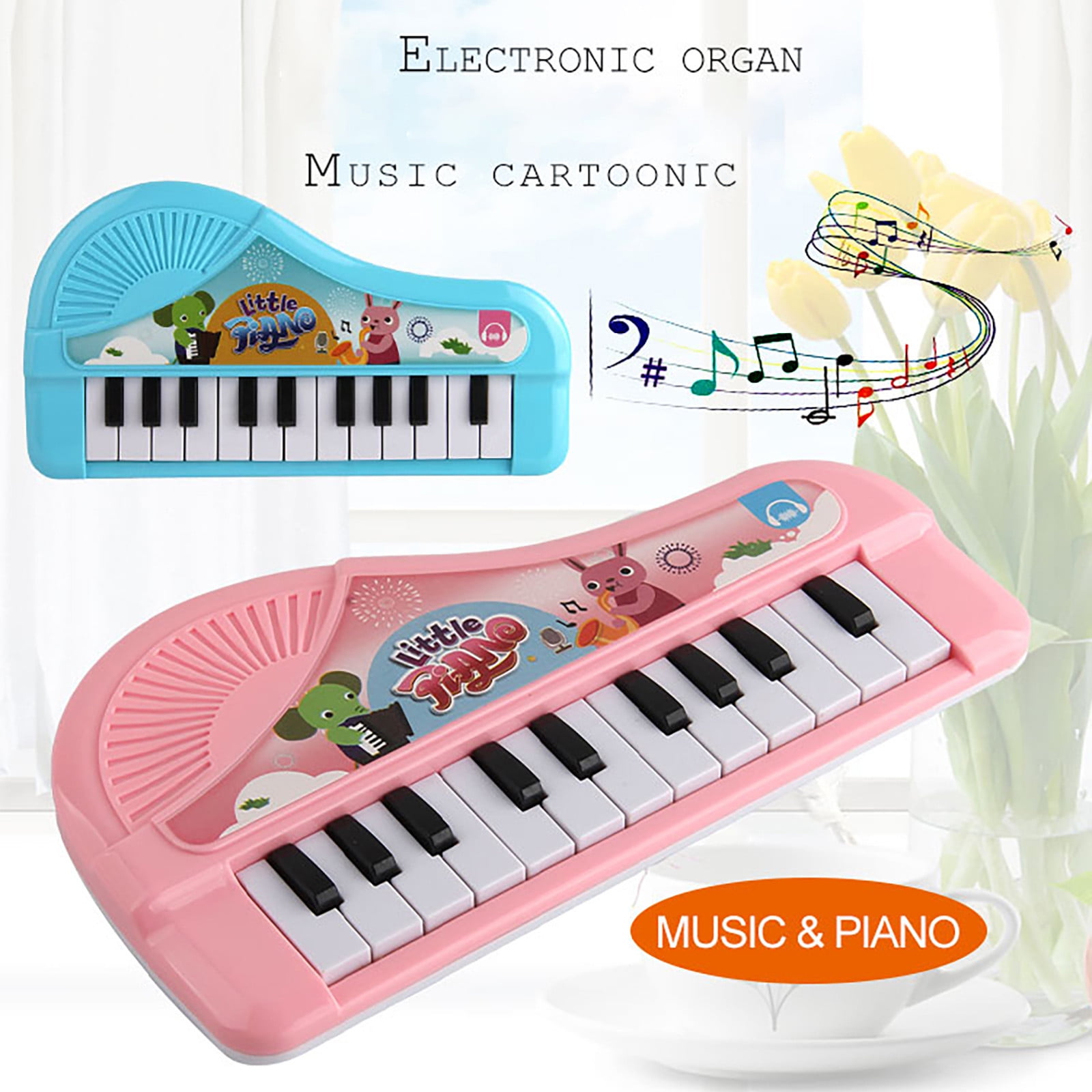 Mini Keysmusical Com Piano ElétricoMini Keysmusical Com Piano Elétrico  