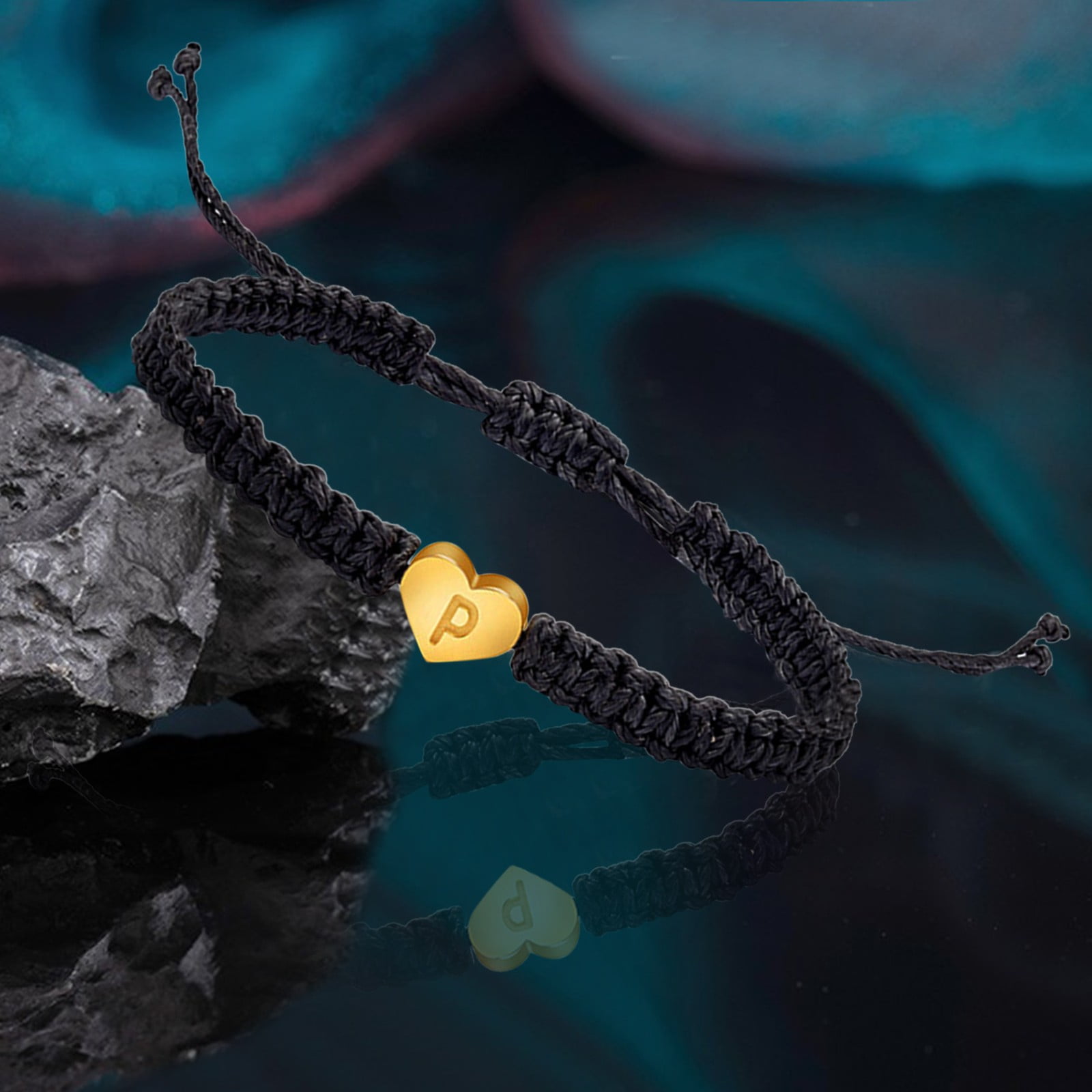 Men s initial quality bracelet gold