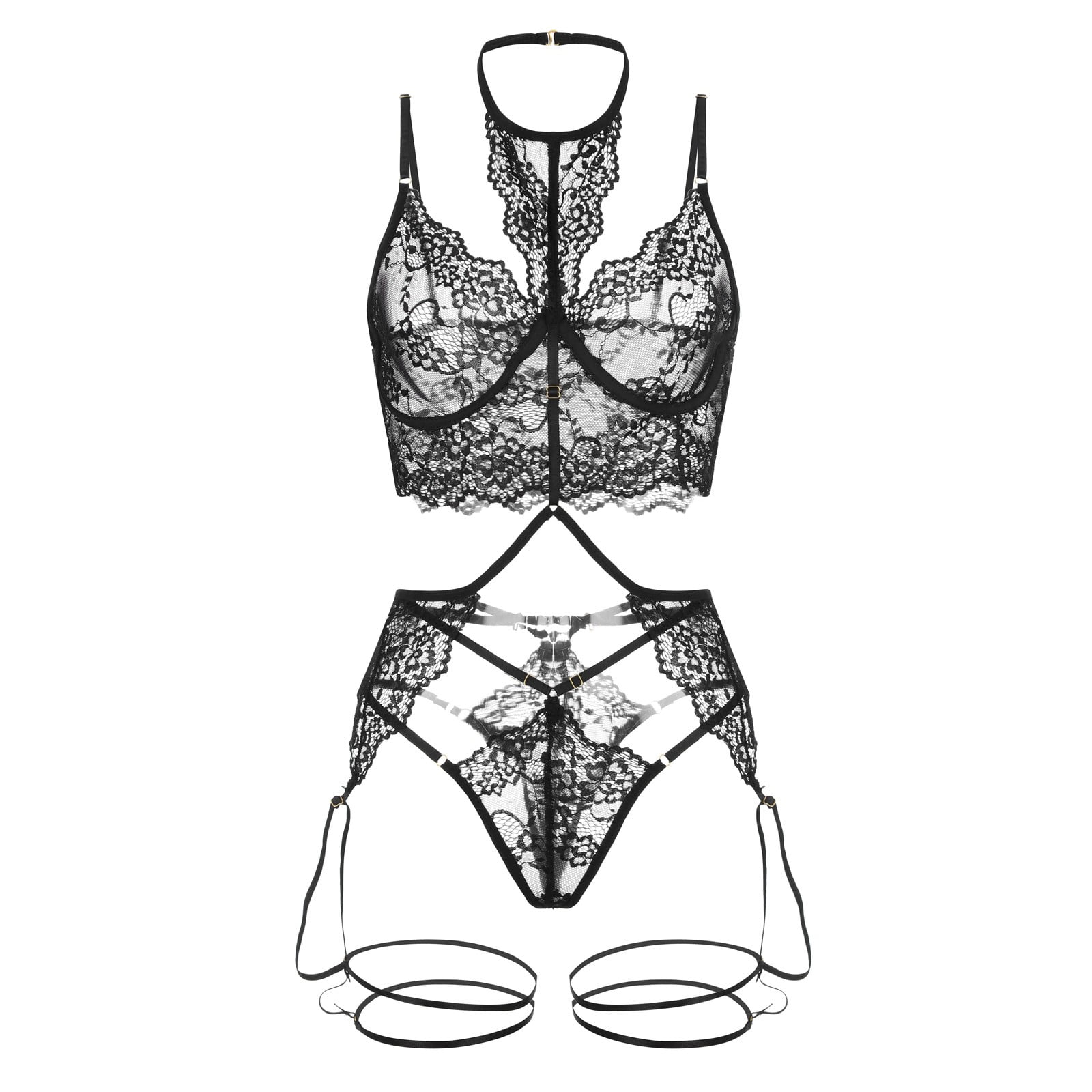 Mortilo Lace Underwear Polyester Fiber For Wearing Daily Women Panties