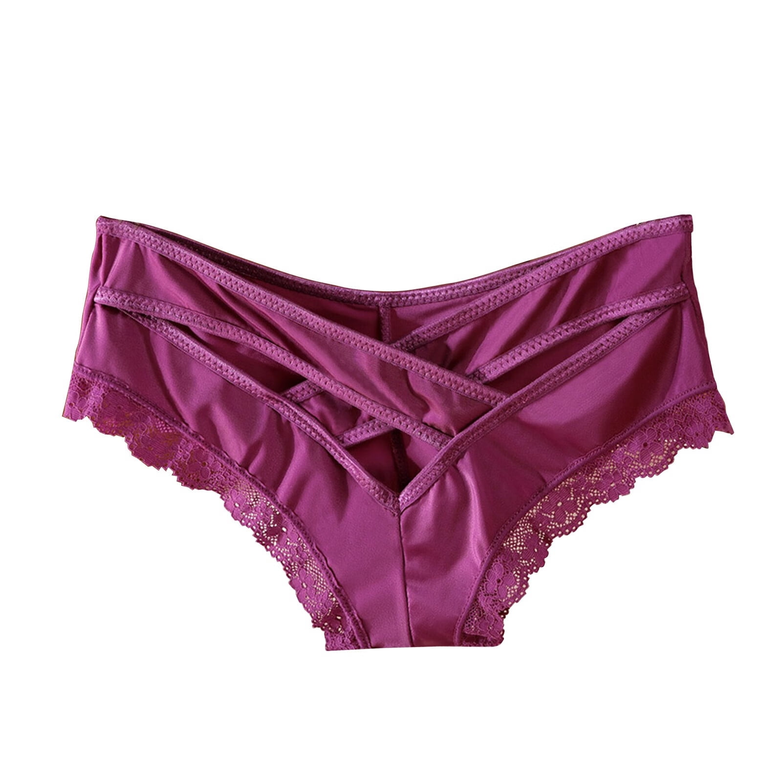 Mortilo Women Thong , Womens Lace Underwear Low Rise Panty Cutout Night