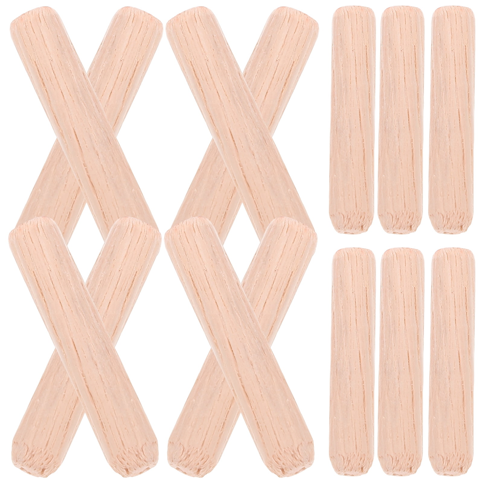 Mortise and Tenon Plug Wooden Dowel Unfinished DIY Craft Dowels Pin for