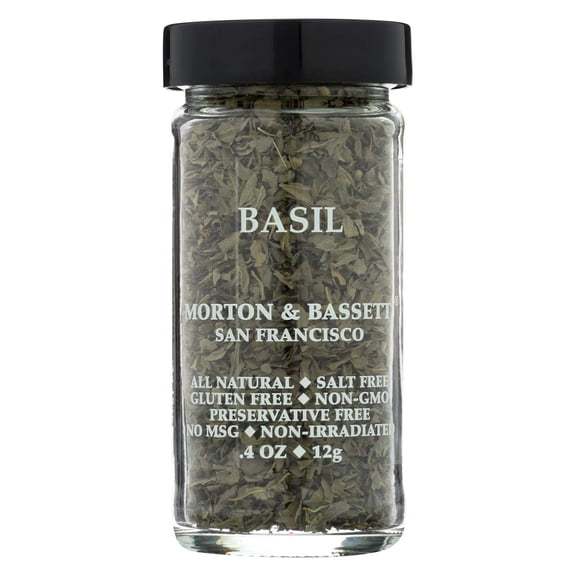 Morton & Basset - Basil - 0.4 Oz, Case of 3