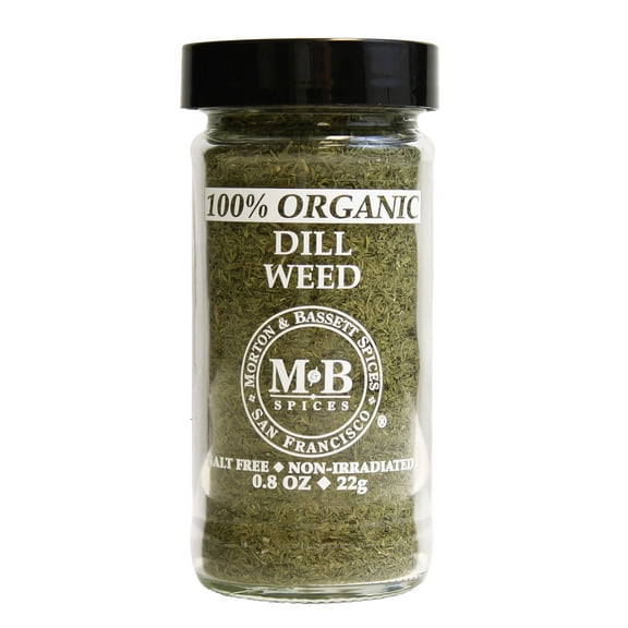 Morton & Bassett Organic Dill Weed, 0.8 oz  Single Herb
