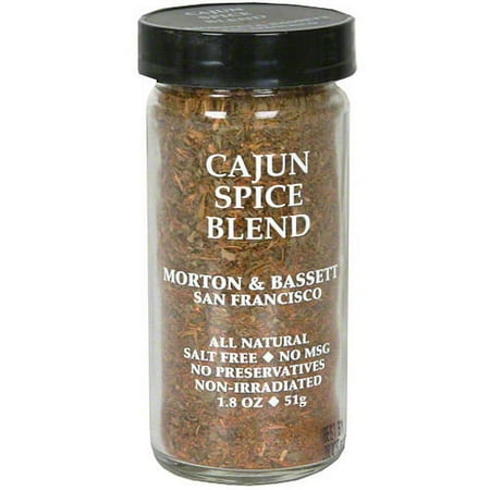 Morton & Bassett Cajun Spice Blend, 1.8 oz, (Pack of 3)