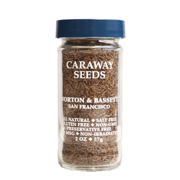 Morton & Bassett Caraway Seeds, 2 oz – Single Spice