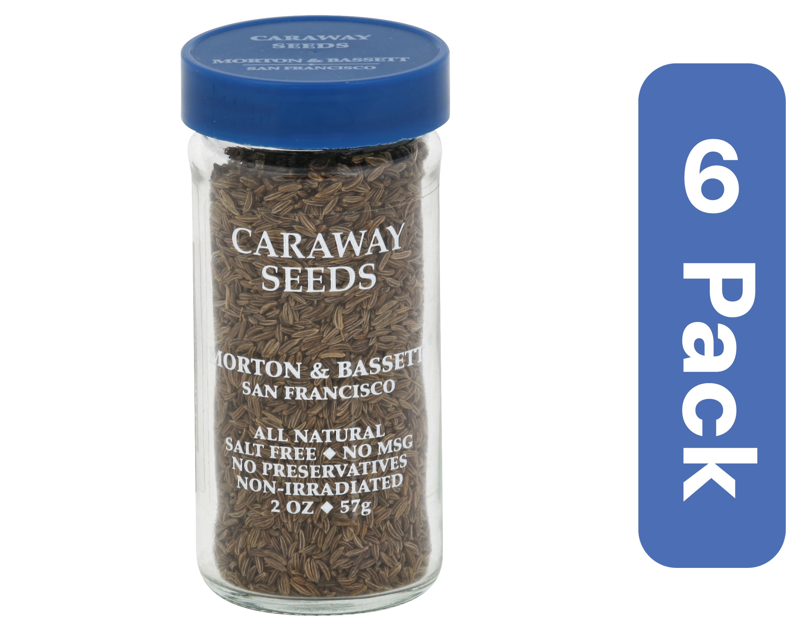 Morton & Bassett Caraway Seeds 2 oz (Pack Of 6)