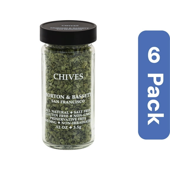 Morton & Bassett Chive 0.12 oz (Pack Of 6)