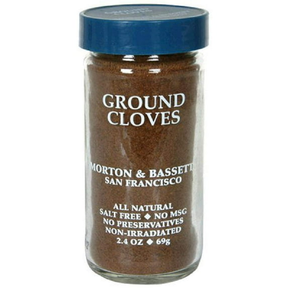 Morton & Bassett Ground Cloves, 2-Ounce Jars (Pack of 3)