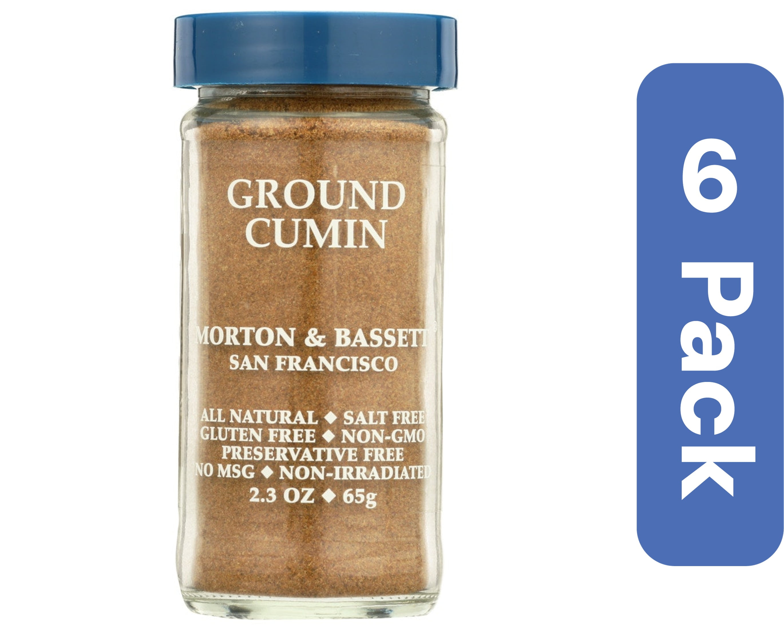 Morton & Bassett Ground Cumin 2.3 oz (Pack Of 6)