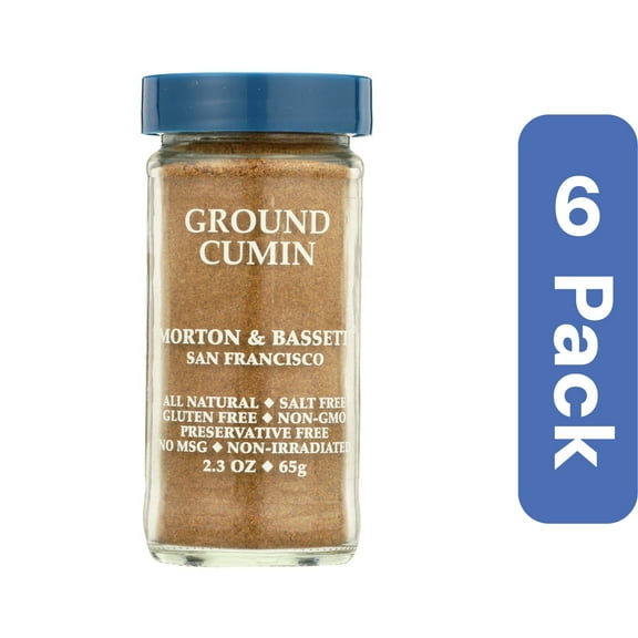 Morton & Bassett Ground Cumin 2.3 oz (Pack Of 6)