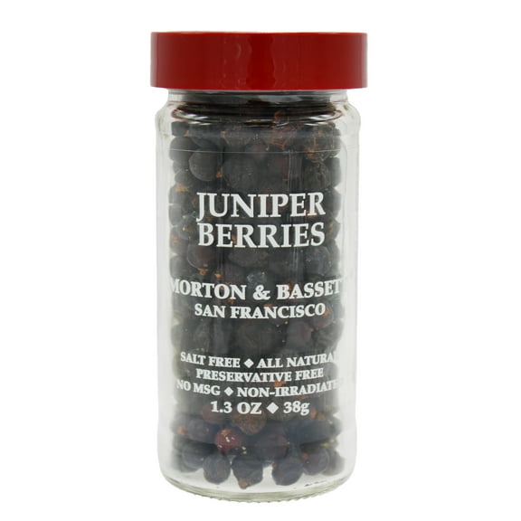 Morton & Bassett Juniper Berries, 1.3 oz – Single Spice