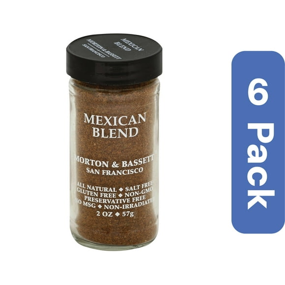 Morton & Bassett Mexican Spice Blend 2 oz (Pack of 6)